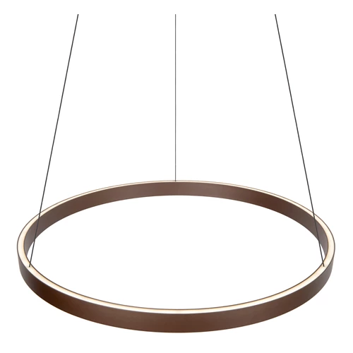 Lucide LIANE - Pendelleuchten - Ø 80 cm - LED Dim. - CCT - 2x36W 2700K/4000K - Rostfarbe | Vibes - detail 2